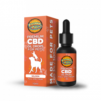 Full Spectrum CBD Oil 10ml 3% for Pets Salmon Flavour