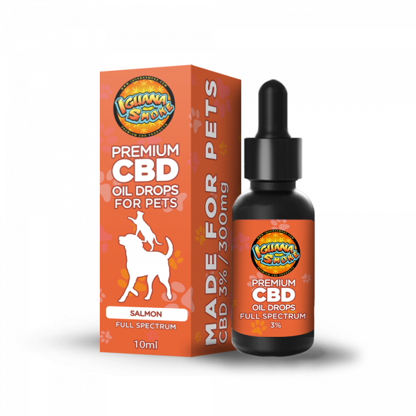 Full Spectrum CBD Oil 10ml 3% for Pets Salmon Flavour