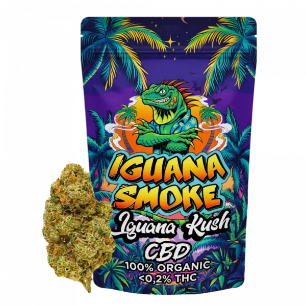 Flor de CBD Iguana Kush desde 2,2€/gr