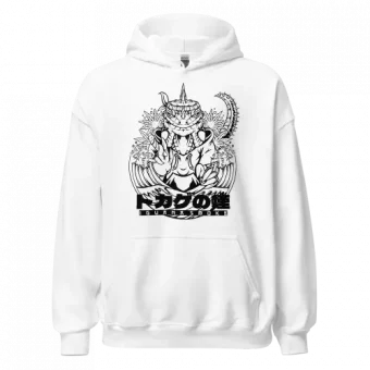 sudadera iguana blanca japon