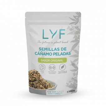 sementes de cânhamo sabor natural