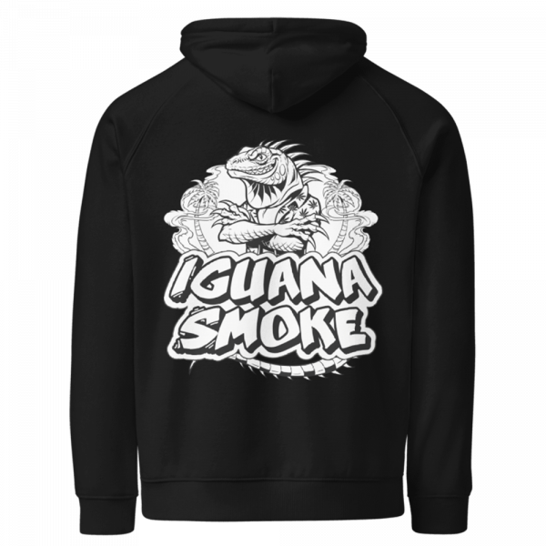 Sudadera Sport Negra Iguana Smoke (B&W)