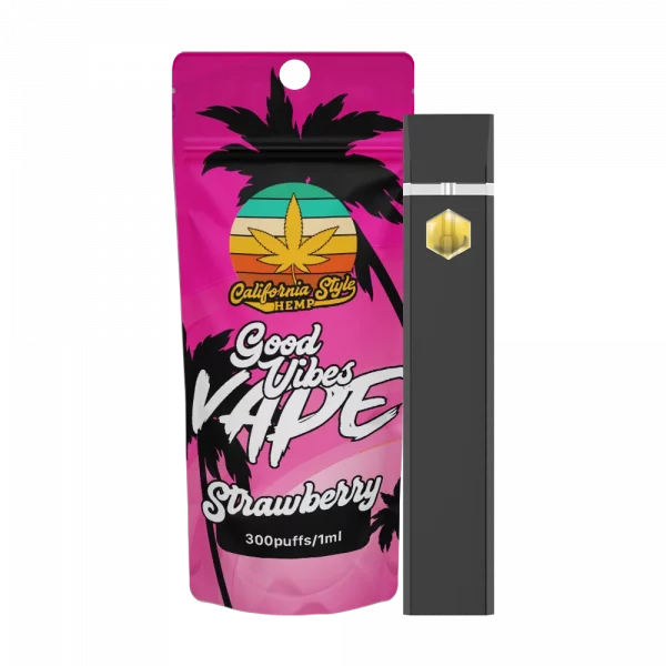Vaper STV - Good Vibes Strawberry 1ml (Sativanol)