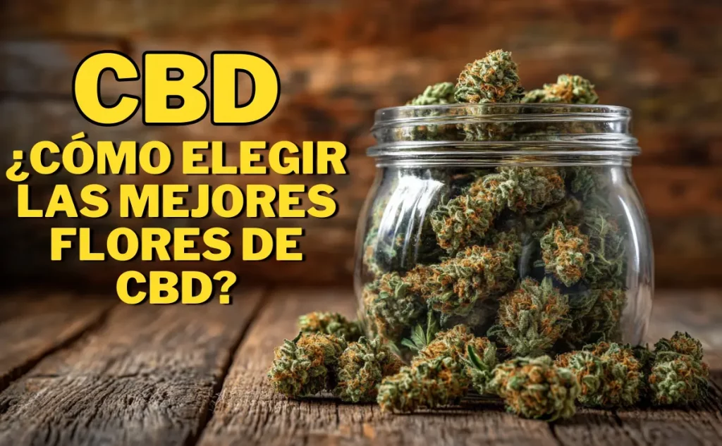 Elige las mejores flores de CBD