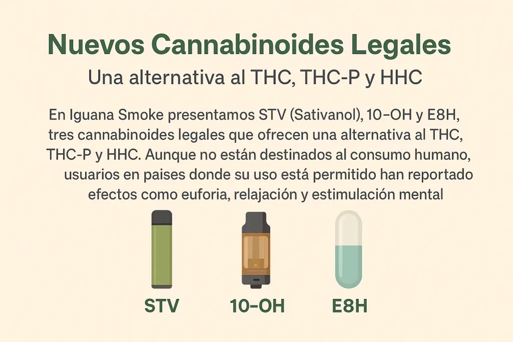 Effects of legal cannabinoids STV 10-OH E8H